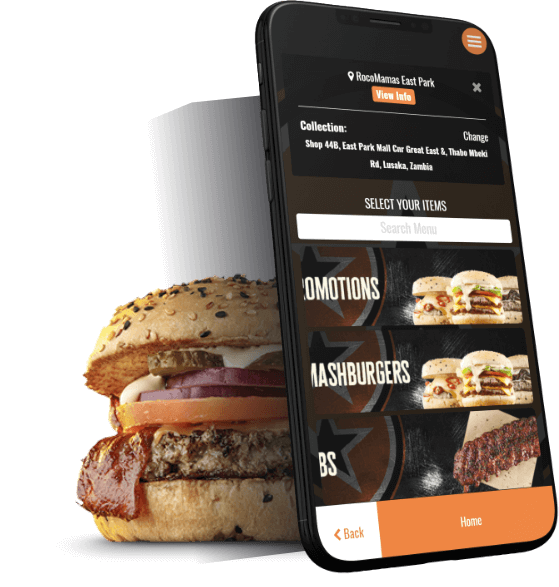 RocoMamas app on mobile devices