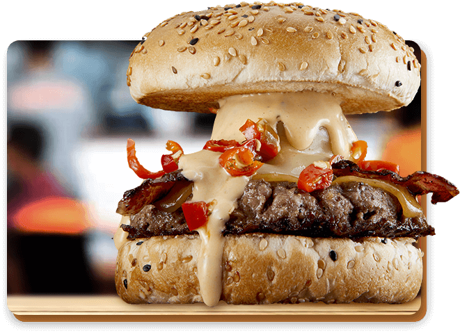 RocoMamas chilli cheese burger