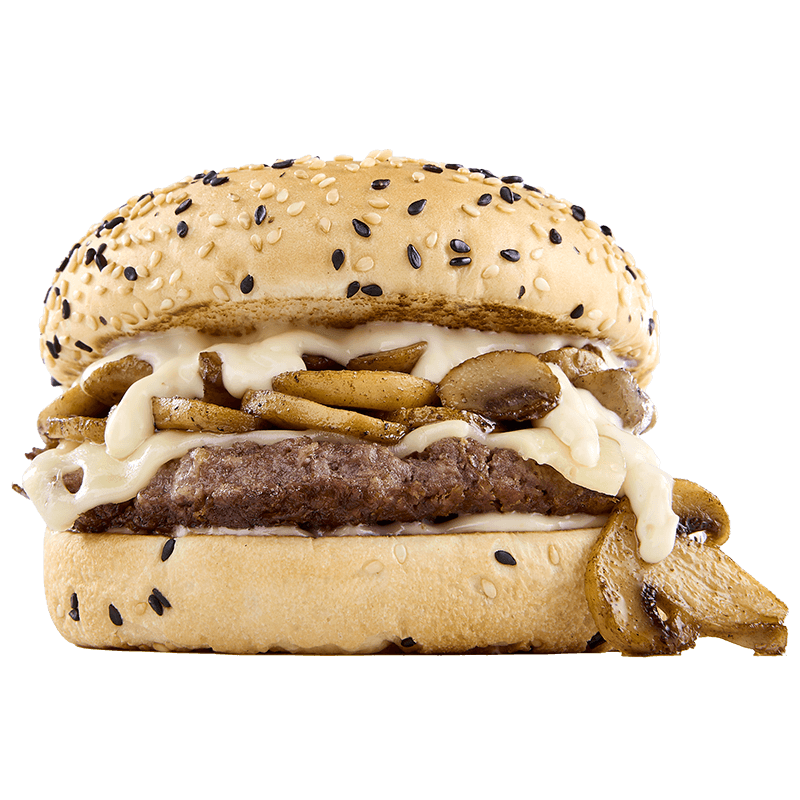 Mushroom Swizz Burger